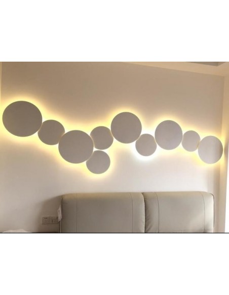 ART MURAL PUCK | Applique murale fluorescente