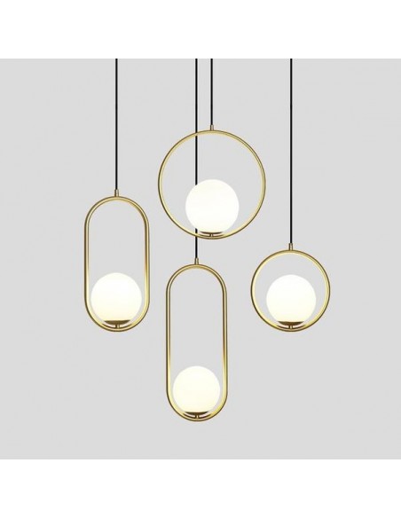 Mila Brass pendant lamp