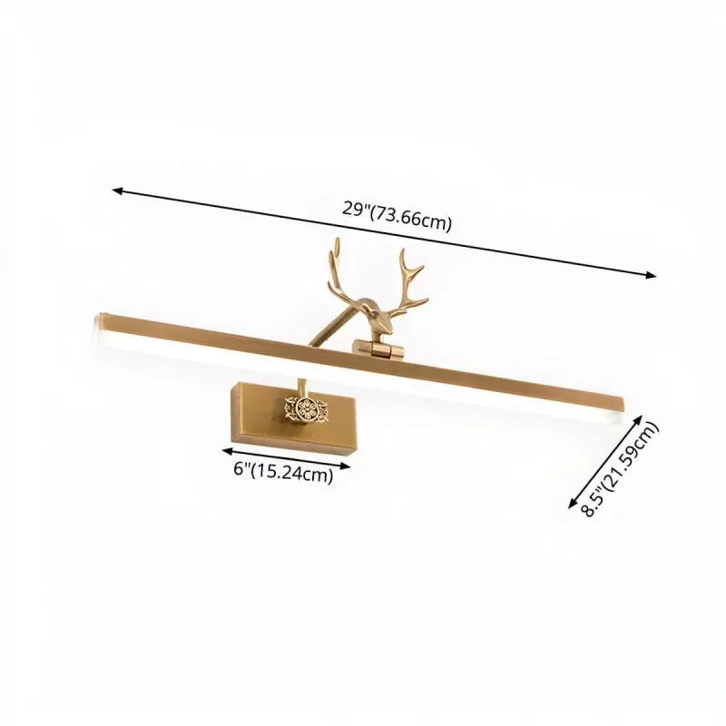 Lámpara de pared de diseño lineal con... Lámpara de pared de diseño lineal con...