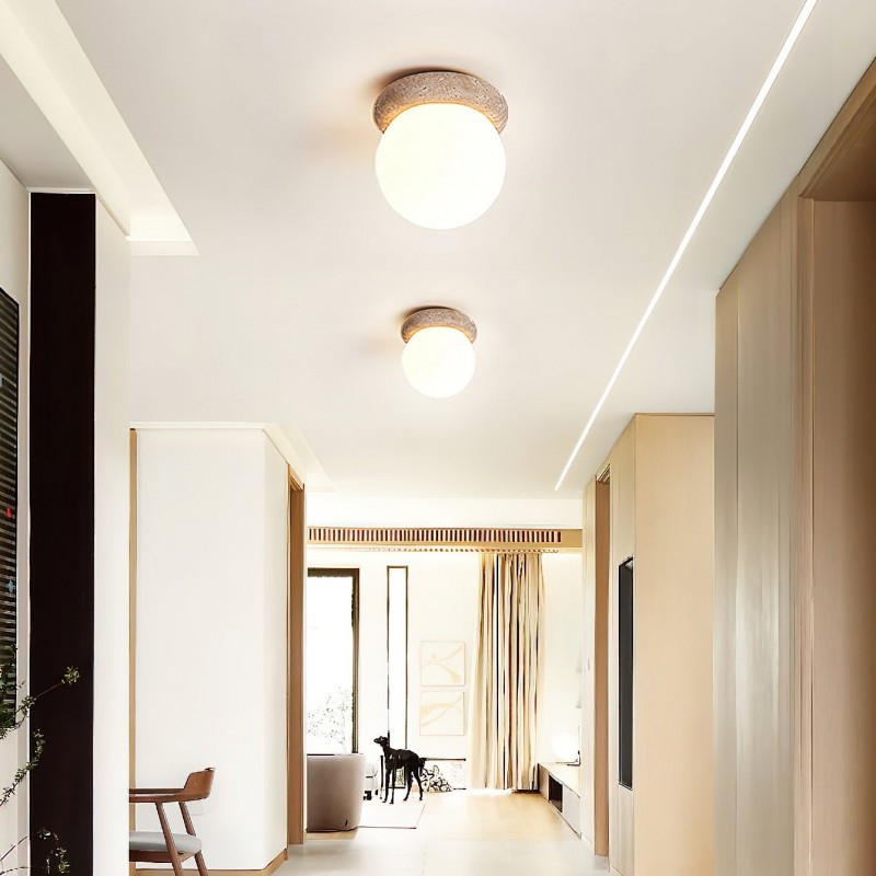 Lampada da soffitto in marmo...