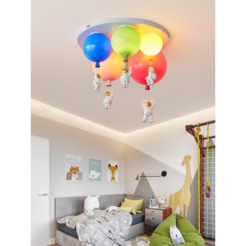 Lampada da soffitto a palloncino... Lampada da soffitto a palloncino...