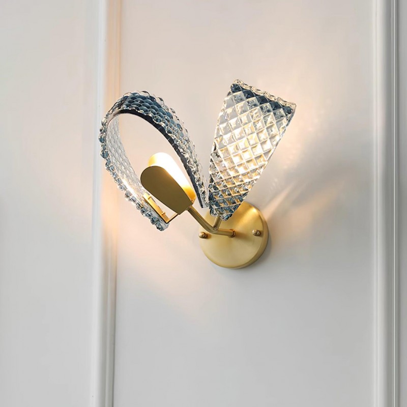 Lámpara de pared de lujo con diseño... Lámpara de pared de lujo con diseño...