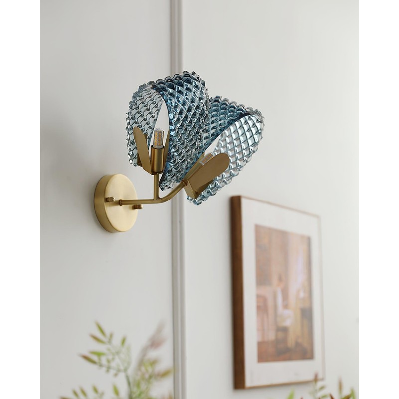 Lámpara de pared de lujo con diseño... Lámpara de pared de lujo con diseño...