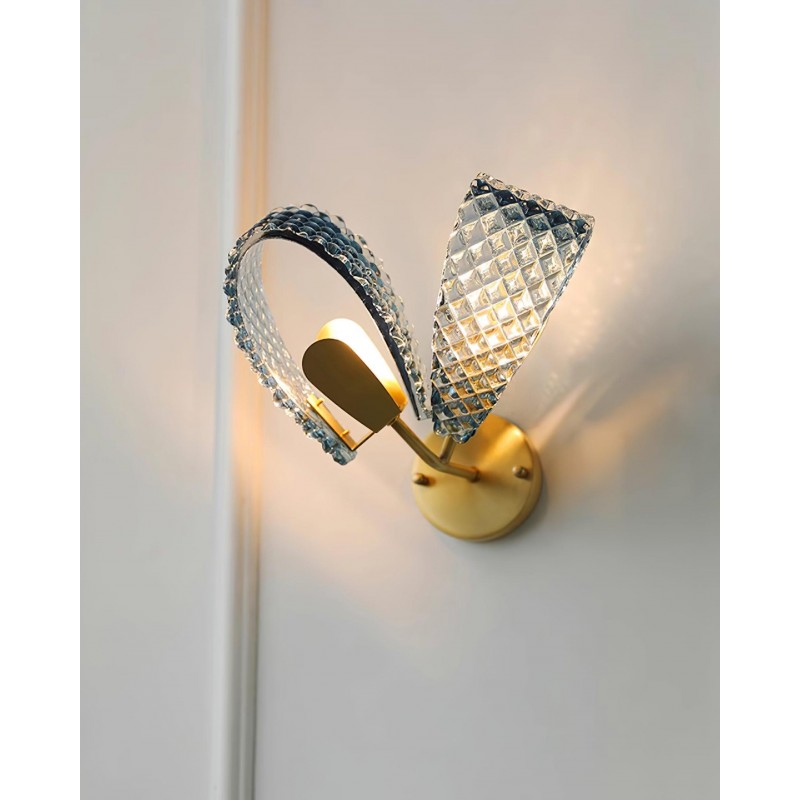 Lámpara de pared de lujo con diseño... Lámpara de pared de lujo con diseño...