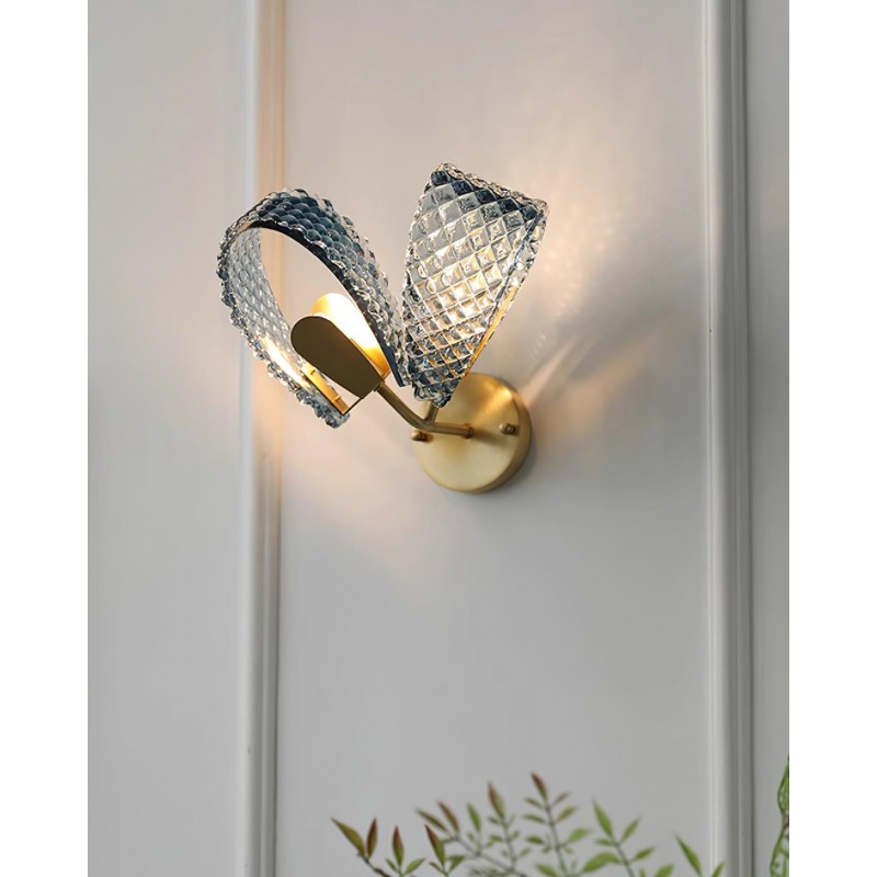 Lámpara de pared de lujo con diseño... Lámpara de pared de lujo con diseño...