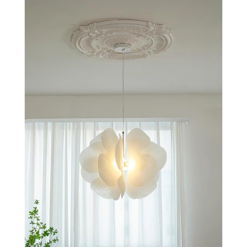 Lámpara colgante creativa de pétalos... Lámpara colgante creativa de pétalos...