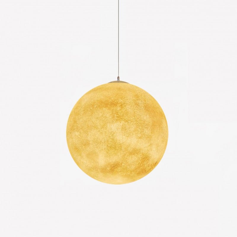 Lampadario Planetario Bianco Luna...