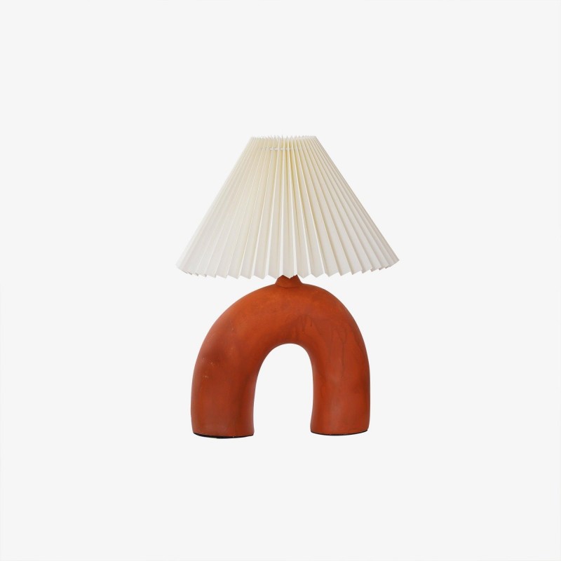 Lampe de table plissée arquée KL225