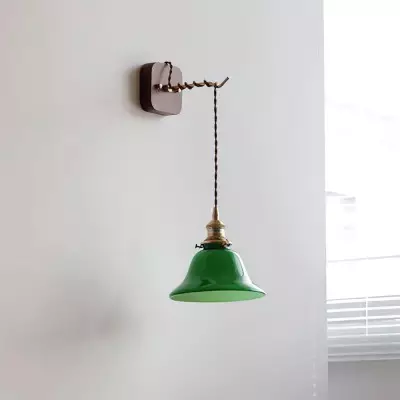 Lampada da parete in ottone...