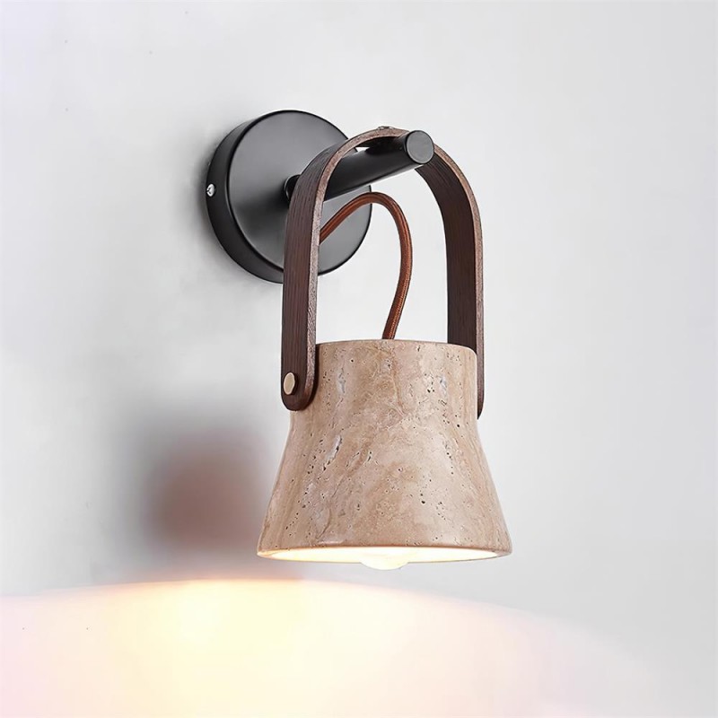 Lampe murale portable incurvée...