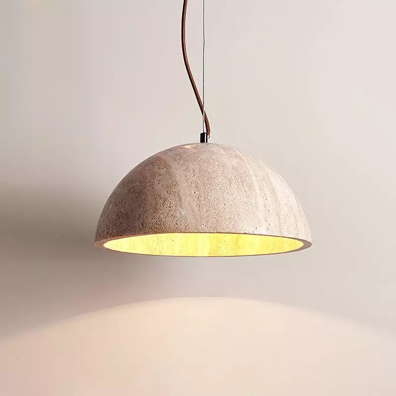 Lampada a sospensione emisferica...