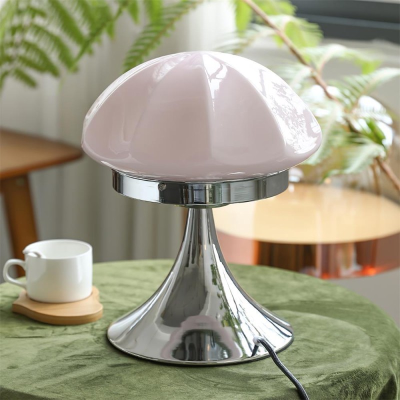 Lampada da tavolo in vetro Bauhaus...