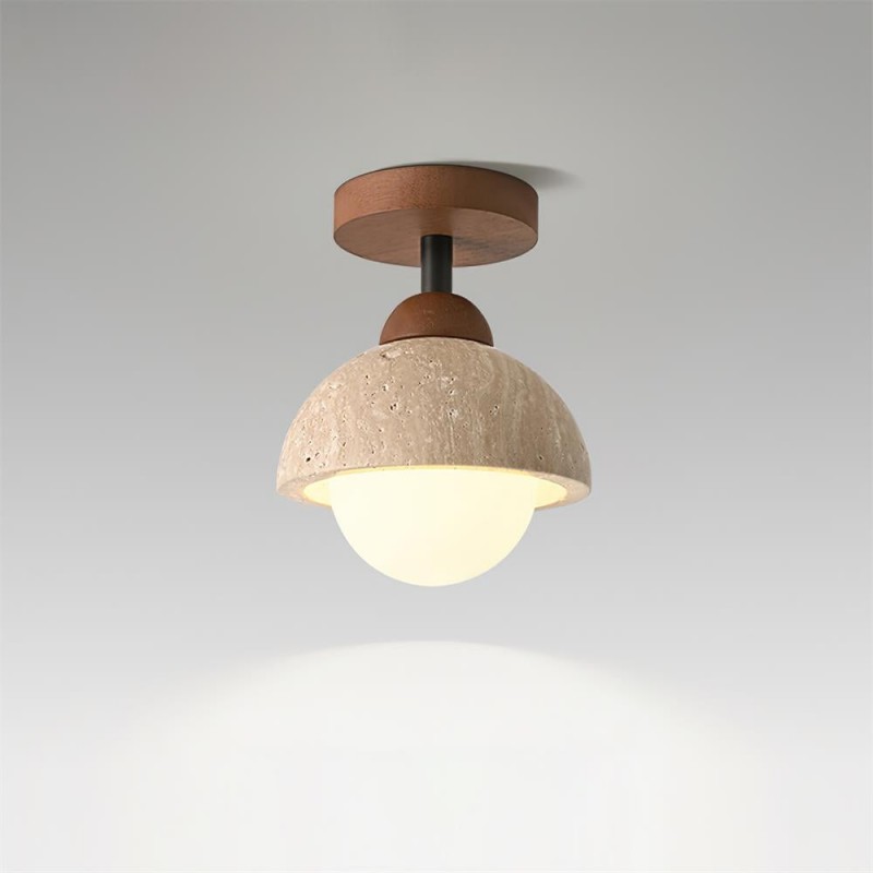 Vintage Travertine Aisle Ceiling Lamp...