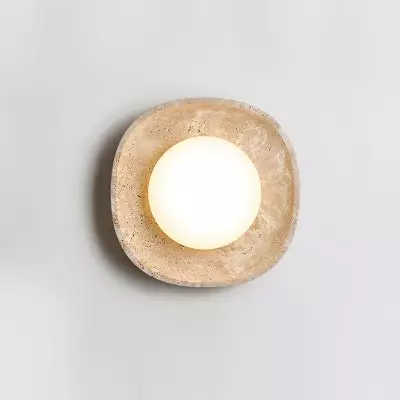 Lampada da parete in pietra...