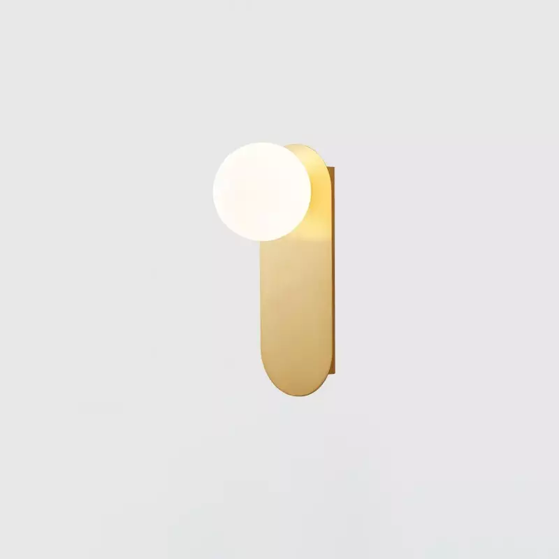 Applique moderne avec base en verre...