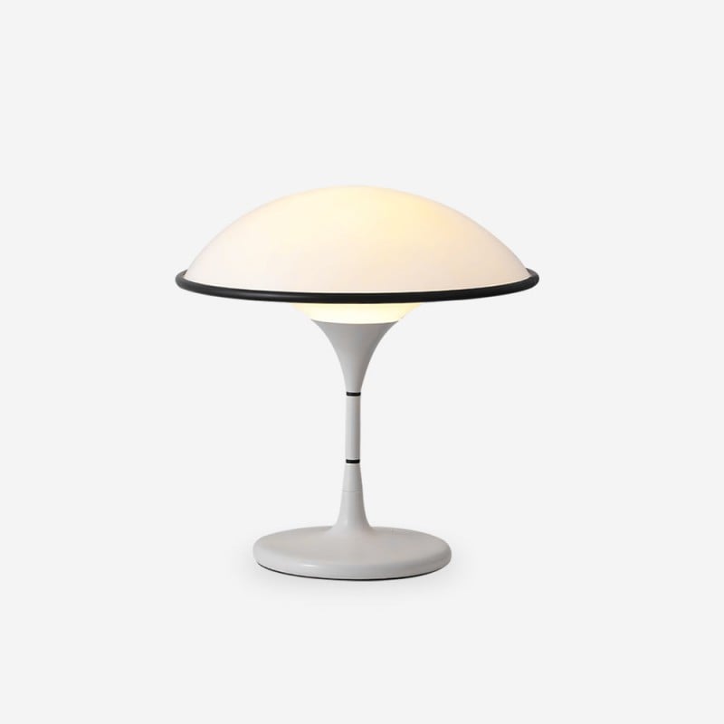 Danish Retro White Flying Saucer...