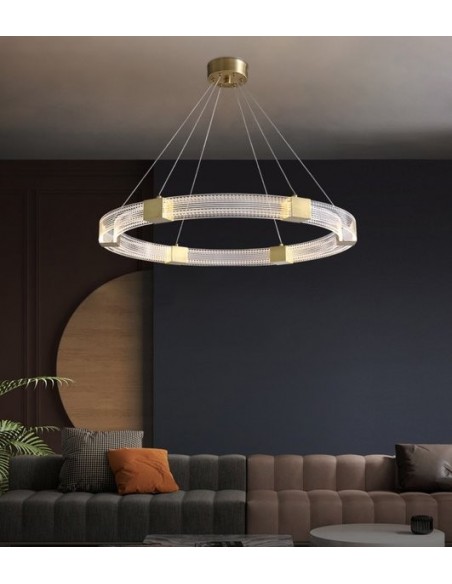 Parallel Ring LED Chandelier