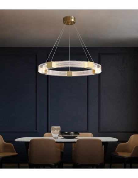 Parallel Ring LED Chandelier