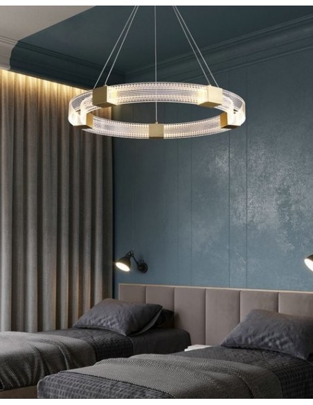 Parallel Ring LED Chandelier