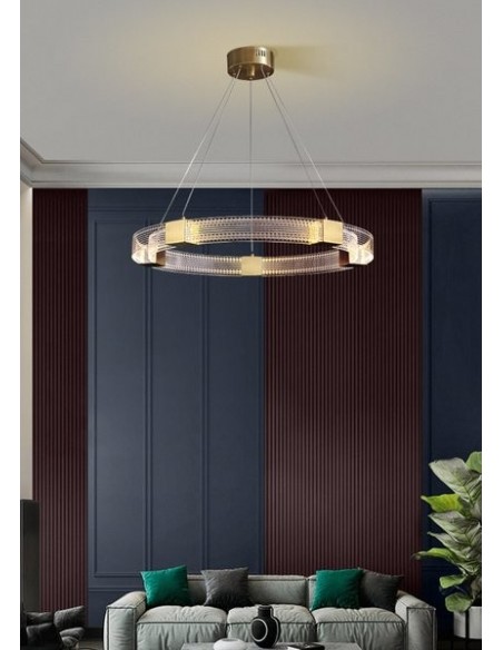 Parallel Ring LED Chandelier