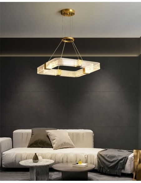 Lustre LED Parallèle