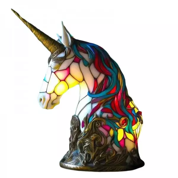 Magical Animal Statue Resin Table Lamp