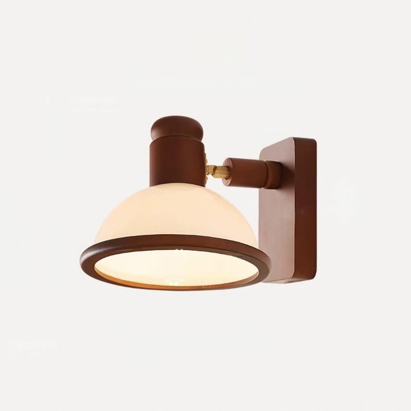 Lampada da parete moderna in legno...