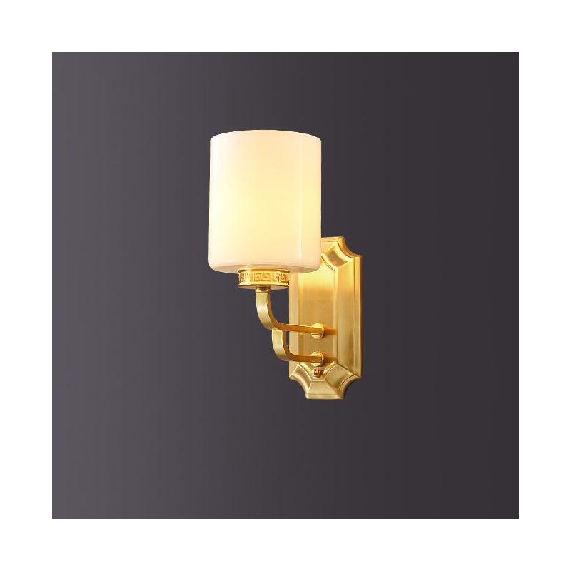 Lampada da parete retrò in rame...