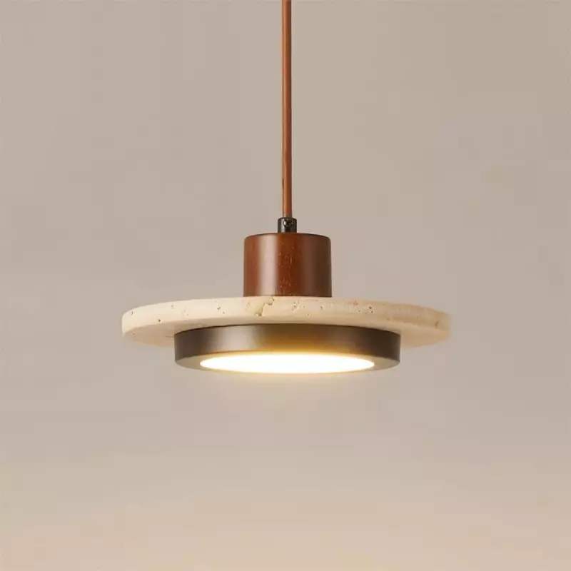 Lampada a sospensione a LED con disco...