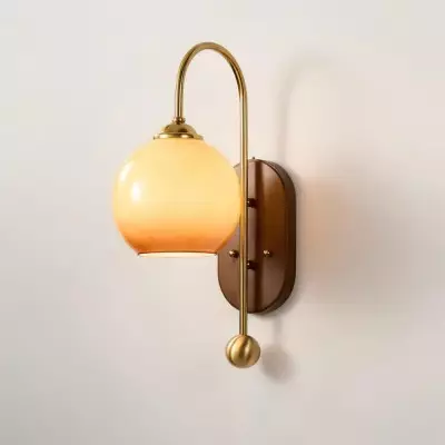 Lampada da parete sferica...