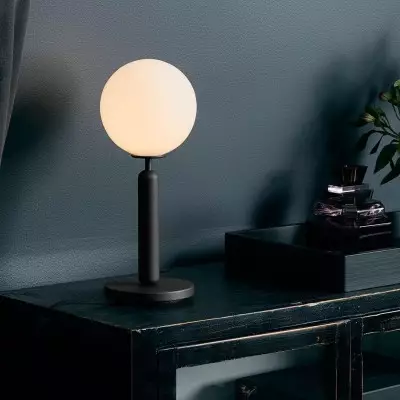 Spherical Stylish Glass Induction Table Lamp