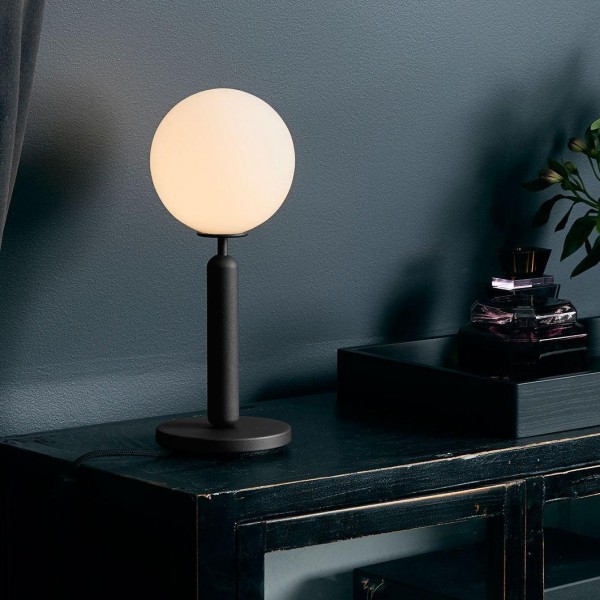 Spherical Stylish Glass Induction Table Lamp