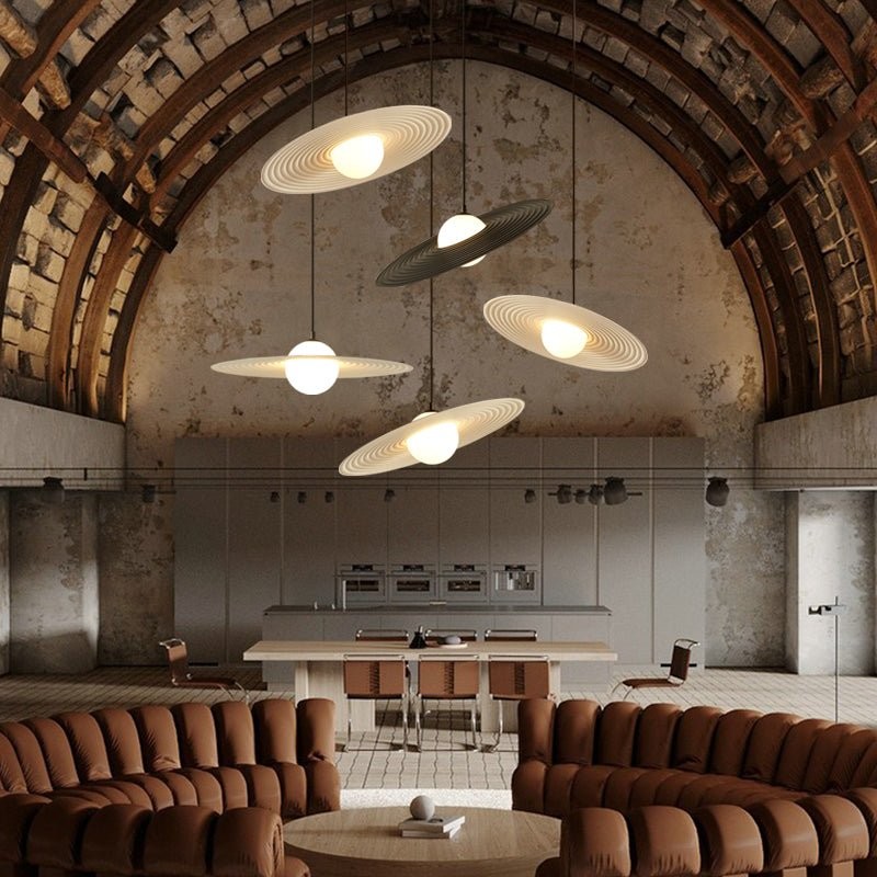 Creatieve schijfvormige hanglamp KL492 Creatieve schijfvormige hanglamp KL492