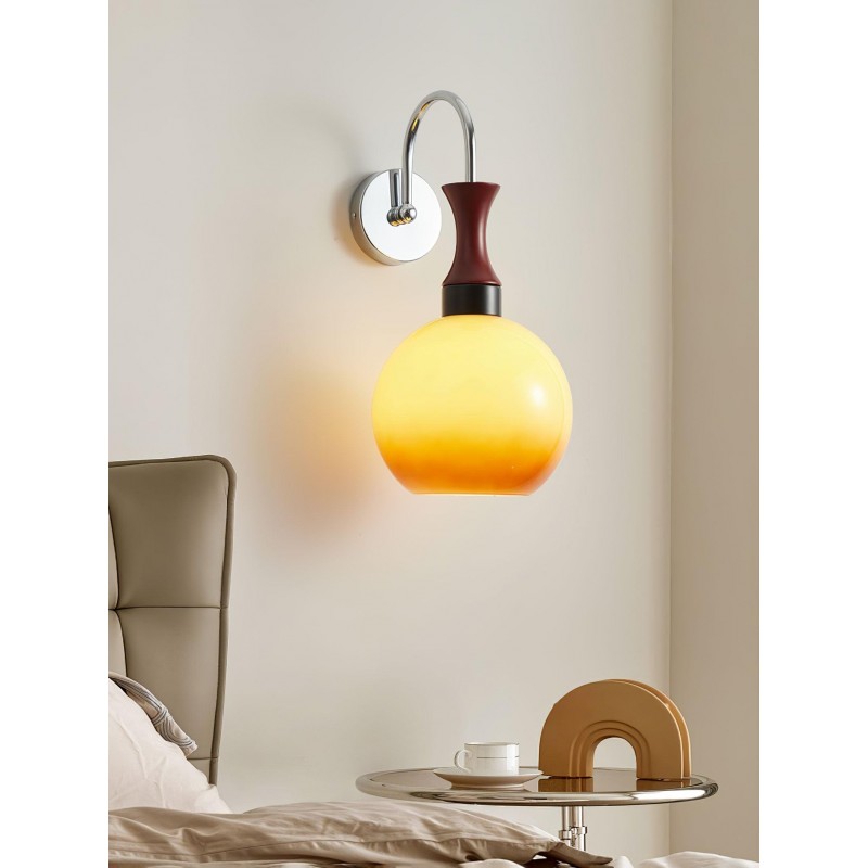 Spherical Yellow Wall Lamp KL547 Spherical Yellow Wall Lamp KL547