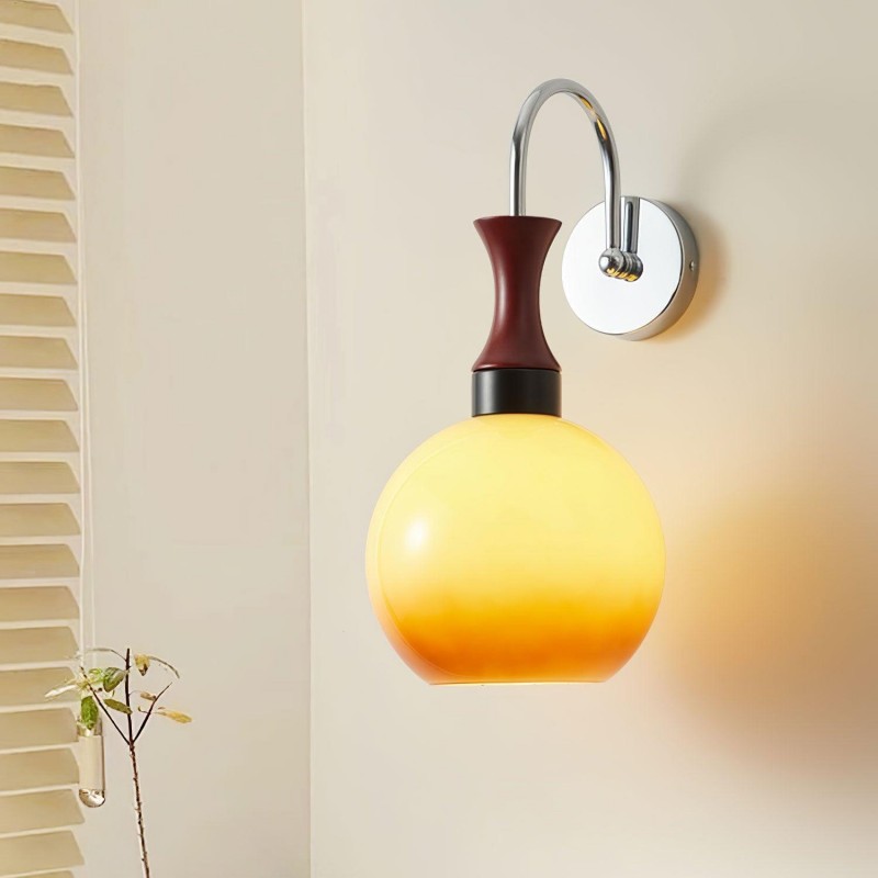 Spherical Yellow Wall Lamp KL547 Spherical Yellow Wall Lamp KL547
