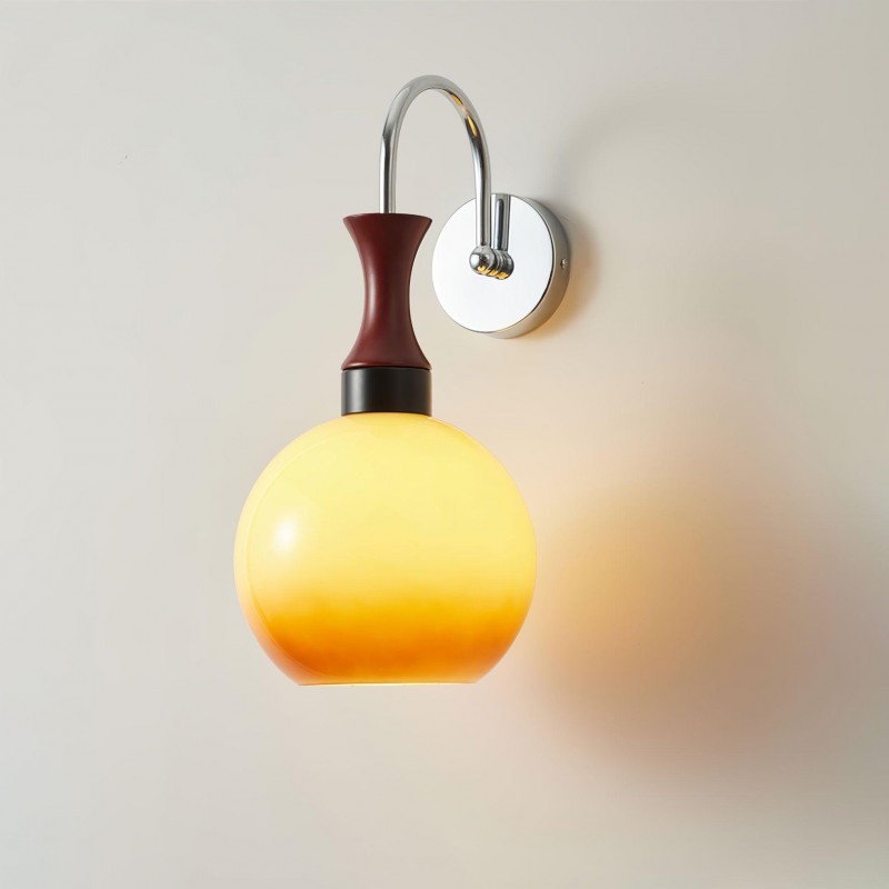Spherical Yellow Wall Lamp KL547 Spherical Yellow Wall Lamp KL547