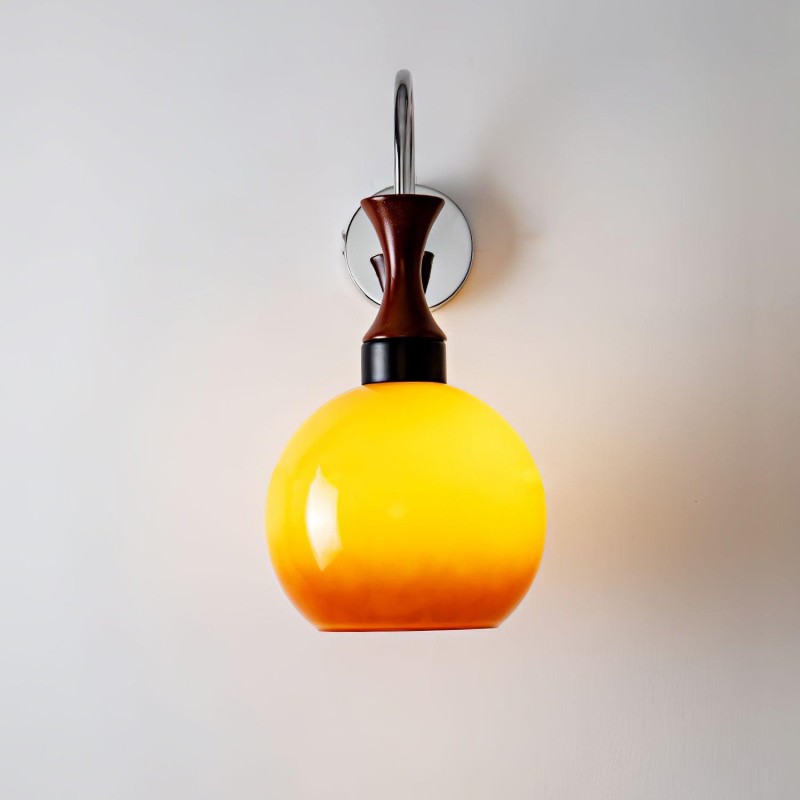 Spherical Yellow Wall Lamp KL547 Spherical Yellow Wall Lamp KL547