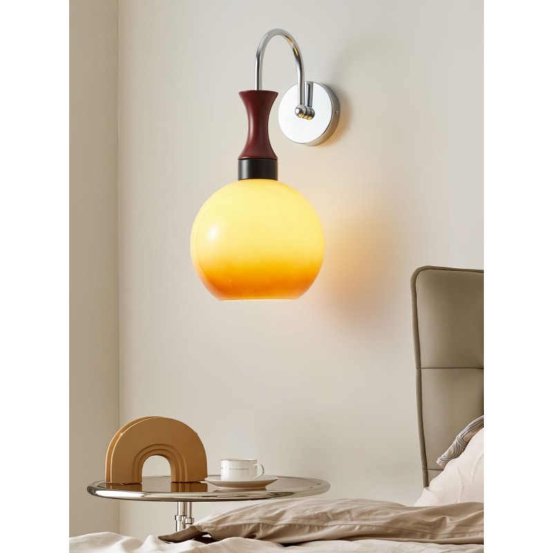 Spherical Yellow Wall Lamp KL547 Spherical Yellow Wall Lamp KL547