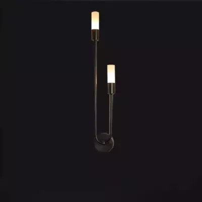 Modern Copper U-Shape Luster LED Wall Lamp 2
