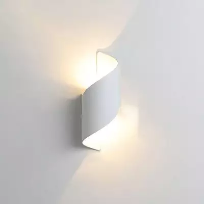 Applique LED moderna Curl...