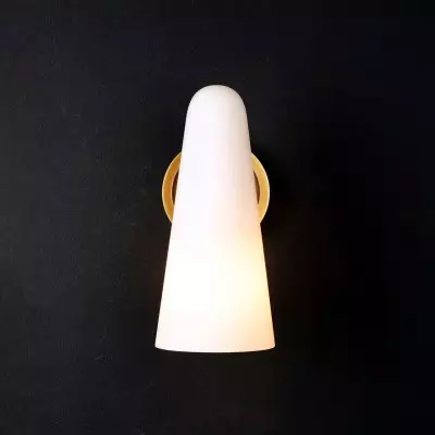 Lampada da parete in ottone...