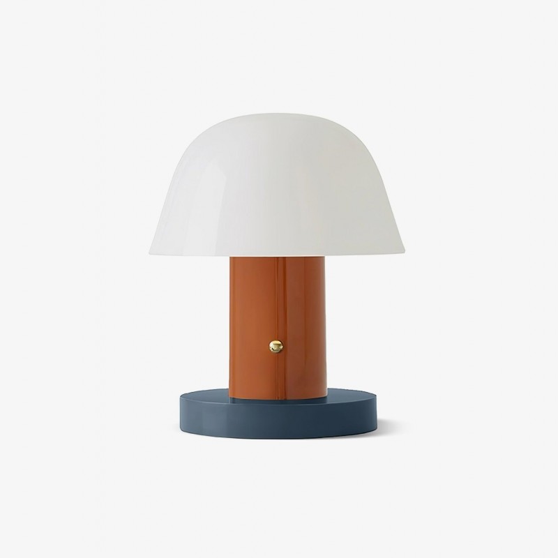 Minimalist Mushroom Cordless Table...