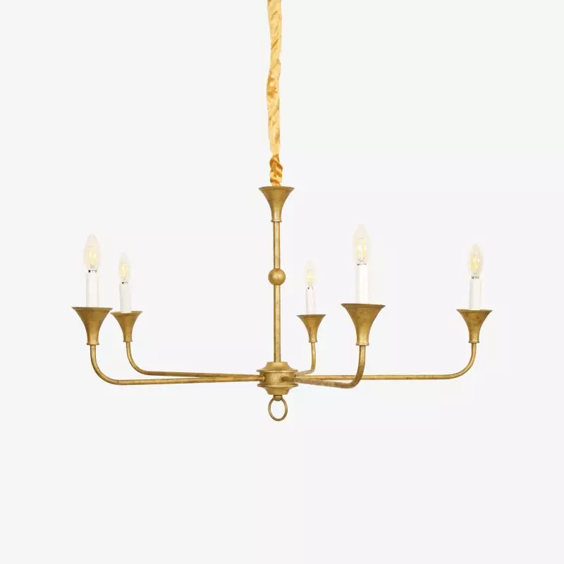 Lustre vintage du milieu du siècle KL532