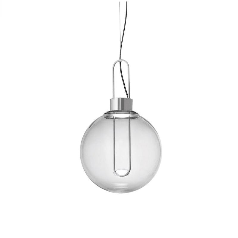 Lampada a sospensione in vetro...