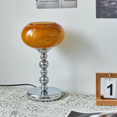 Ovale Persimmon Tafellamp...