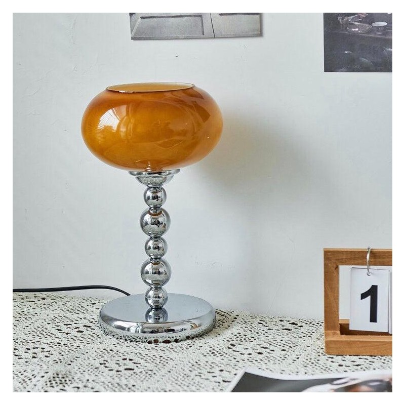 Oval Persimmon Table Light KL549