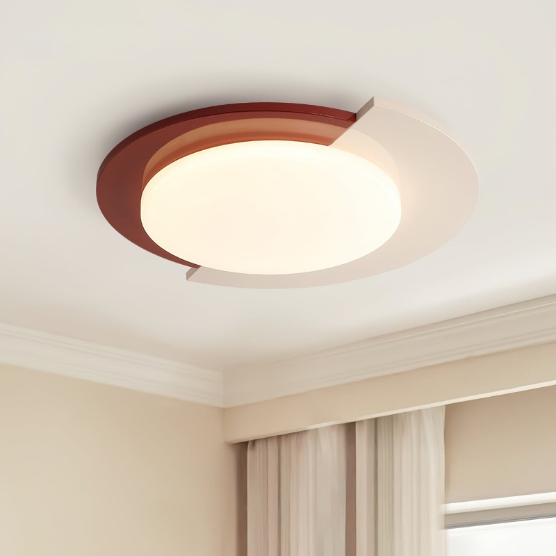 Red And White Round Ceiling Light KL638 Red And White Round Ceiling Light KL638