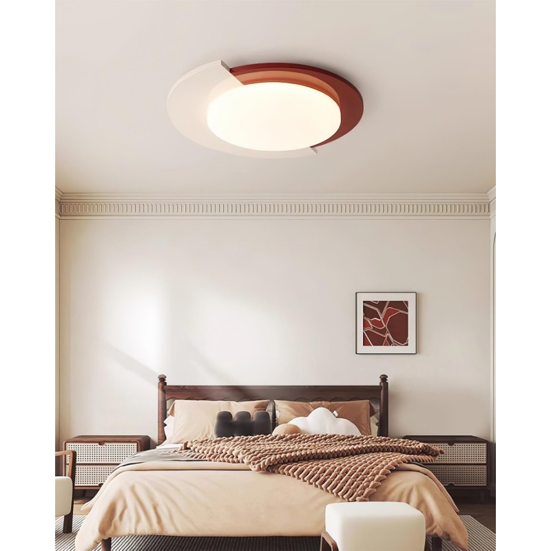 Red And White Round Ceiling Light KL638 Red And White Round Ceiling Light KL638