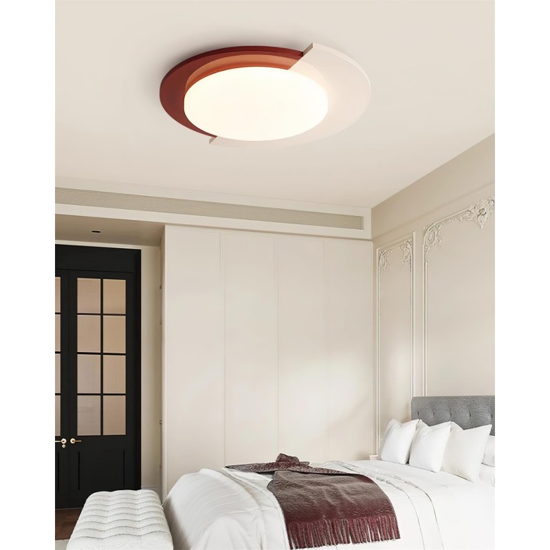 Red And White Round Ceiling Light KL638 Red And White Round Ceiling Light KL638