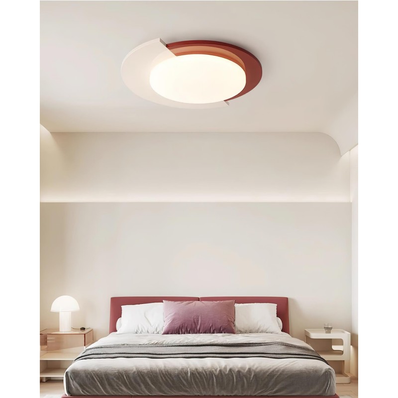 Red And White Round Ceiling Light KL638 Red And White Round Ceiling Light KL638